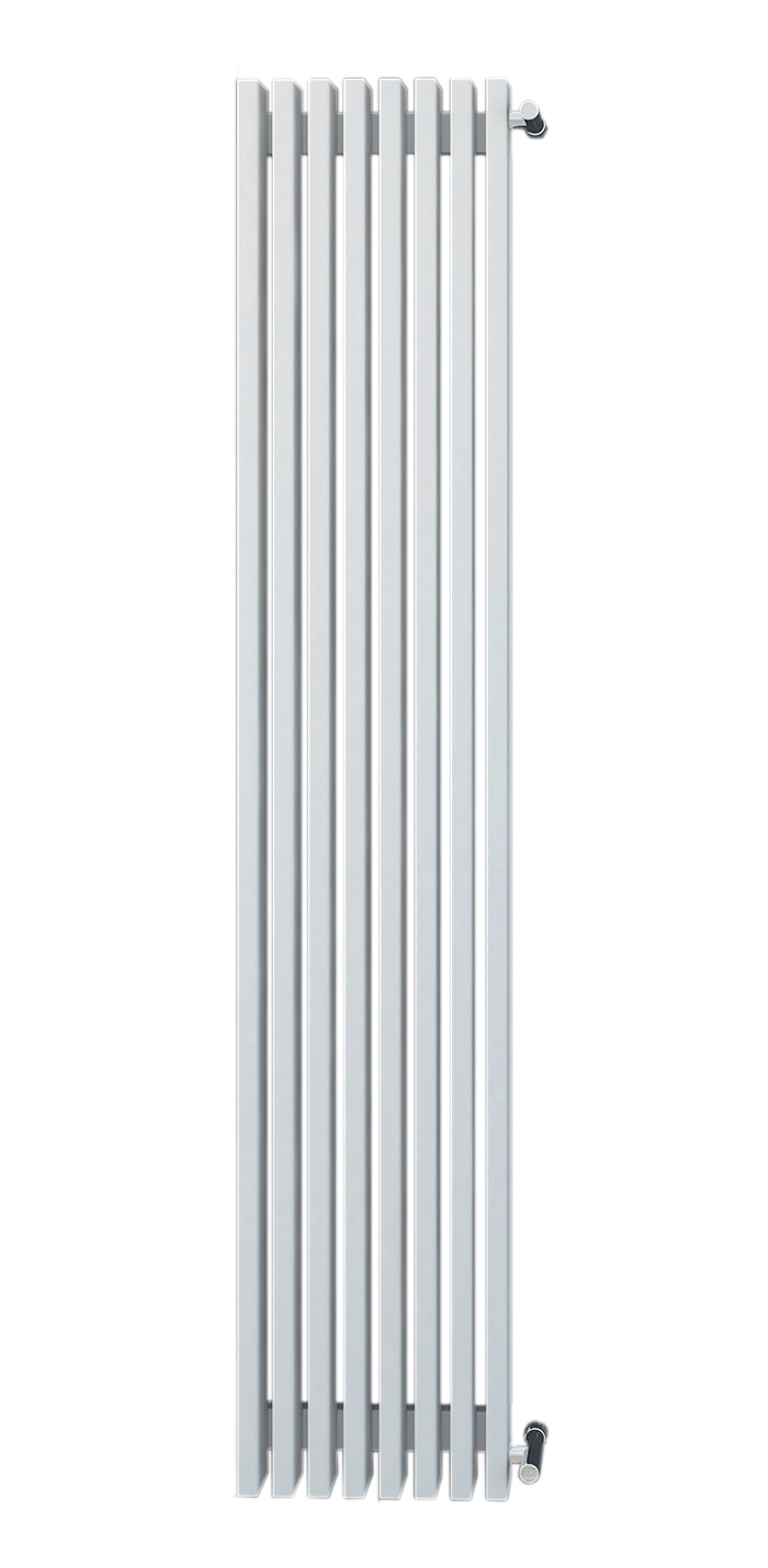 Радиатор стальной LOTEN Grey V 6 секций, бок. подключ. 280/2000, 1.625 кВт, белый фото2
