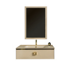 Комплект мебели ARMADI ART Lucido 100 Capuccino, фурнитура золото