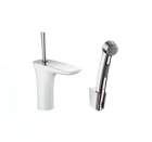 Смеситель для раковины HANSGROHE PuraVida с гиг. душем и цепочкой 15275400